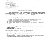 LGD "Podbabiogórze": ogłoszenie o konkursie
