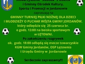 Zaproszenie na Gminny Turniej Piłki Nożnej