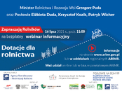 Bezpłatny webinar informacyjny dla rolników