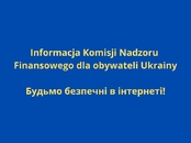 Informacja Komisji Nadzoru Finansowego