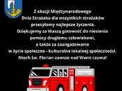 Życzenia z okazji Dnia Strażaka