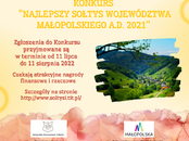 Konkurs "Najlepszy Sołtys Województwa Małopolskiego A.D. 2021"