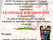 Zapraszamy na "Łętowskie kolędowanie"