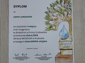 I miejsce dla Gminy Jordanów