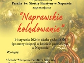Zapraszamy na koncert kolęd w Naprawie