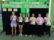 Wyniki XVII Otwartego Turnieju Tenisa Stołowego
