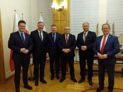 Spotkanie wójta z ministrem i parlamentarzystami
