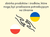 POMOC HUMANITARNA DLA UKRAINY